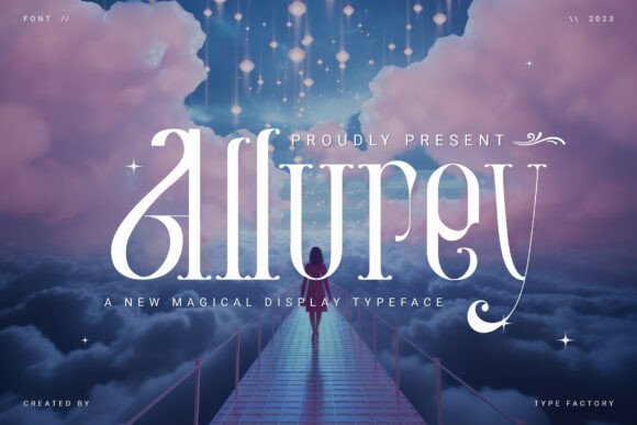 Allurey: The Display Serif That Elevates Campaign Visuals