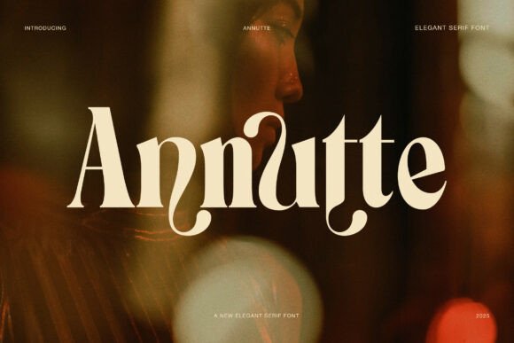 Annute: A Premium Serif Font for Campaign Design