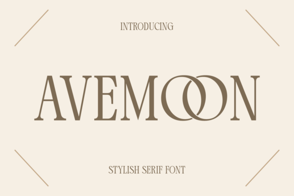 Avemoon: A Timeless Serif Font for Sophisticated Web Design