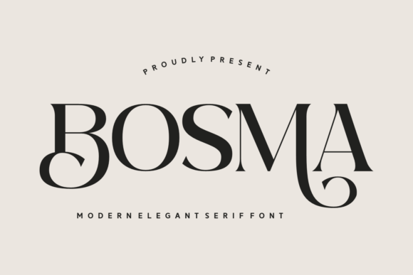 Bosma Typeface Review: A Sophisticated Serif for Luxury Branding