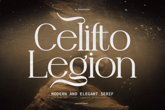 Celifto Legion: A Modern Serif for High-Impact Campaign Design