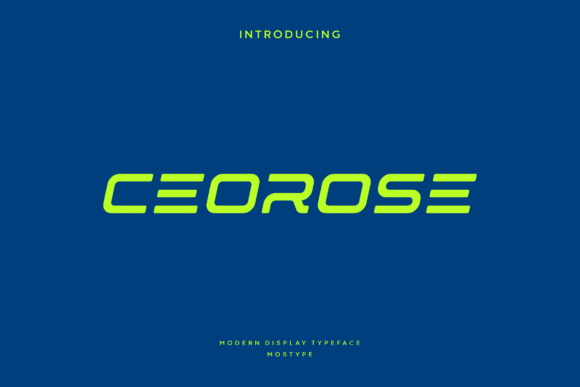 Ceorose Typeface: Elevating Handmade Brand Identity