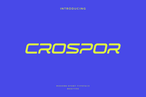Crospr: The Modern Sans Serif Typeface for Editorial Design