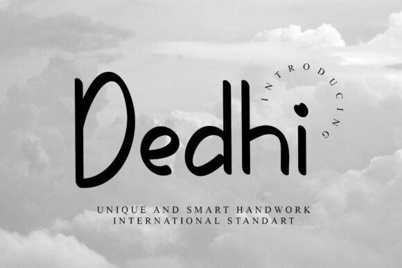 Dedhi Typeface: Elevating Campaign Visuals with Handwritten Elegance