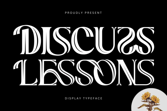 Discuss Lessons: A Modern Serif for Sophisticated Brand Identity