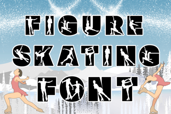 Figure Skating Typeface: Elevating Editorial Design with Graceful Typography