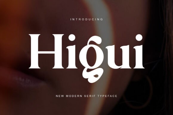 Higui Typeface: Elevating Editorial Design with Modern Elegance