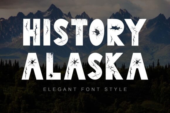 History Alaska: A Premium Display Typeface for Editorial Design