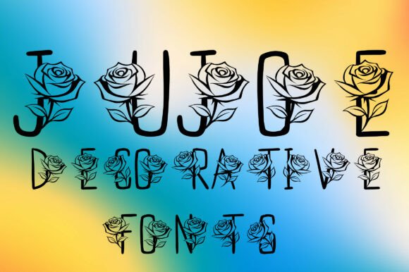 Jujoe: The Decorative Font for Editorial Branding and Engaging Layouts