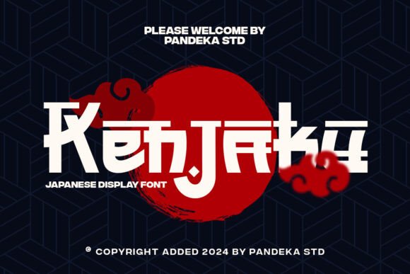 Kenjaku Typeface: Elevating Editorial Design with Modern Asian-Inspired Typography