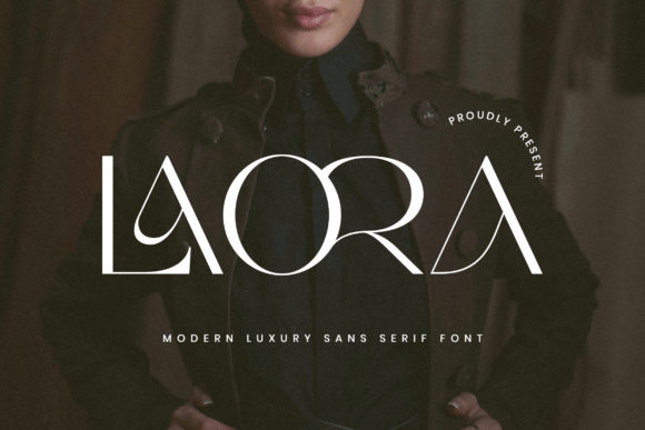 Laora: A Modern Sans Serif Typeface for Cohesive Brand Identity