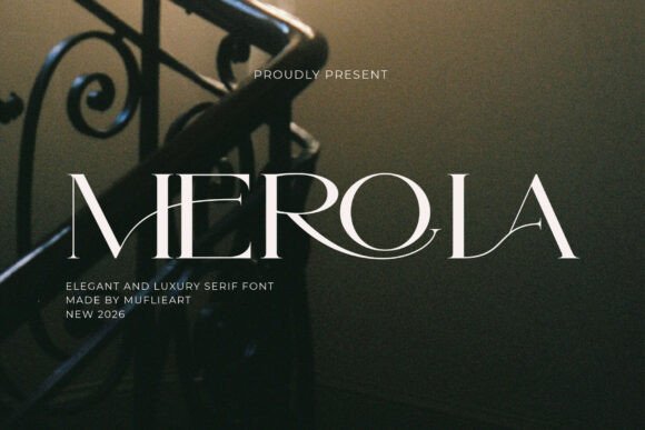 Merola: The Luxury Serif Typeface for High-Impact Campaigns