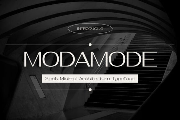 Modamode Typeface: Elevating Handmade Brand Identity