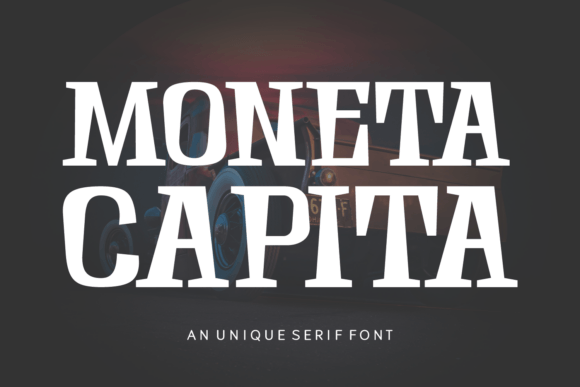 Moneta Capita: A Serif Font for Polished Web Design