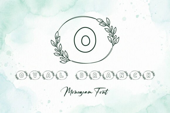 Oval Branch: The Elegant Display Font for Rustic Brand Identity