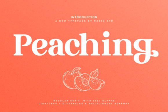 Peaching: A Sweet Serif for Modern Web Design