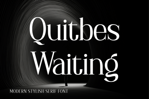 Quitbes Waiting: Elevating Digital Brand Identity with Serif Elegance