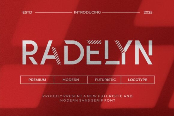 Radelyn: A Modern Serif for Editorial Branding