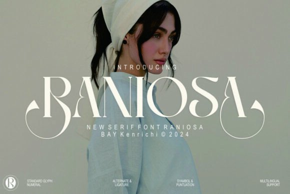 Raniosa: The Elegant Serif Font for Polished Brand Identity