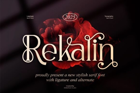 Rekalin: A Modern Serif Typeface for Editorial Excellence