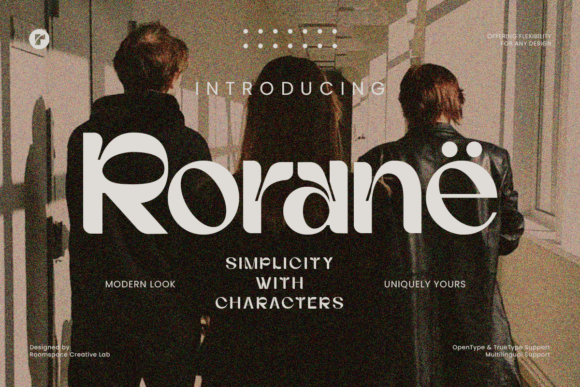 Rorane: A Modern Sans Serif for Clean Editorial Design