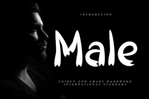 Why Male Is the Elegant Display Font Your Editorial Layout Needs
