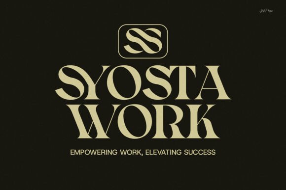 Why Syosta Work Is the Serif Font Your Brand Needs